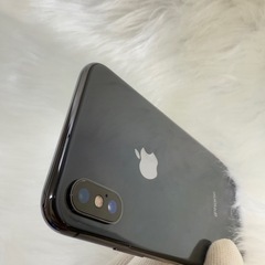 iPhone X 256GB ブラック 国内版 SIMフリー バッテリー 91％の画像