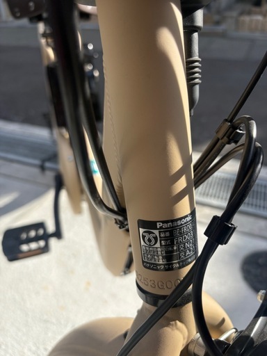 Panasonic     Gyutto クルームRDX電動自転車自転車　子乗せシート付き