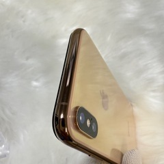 iPhone XS 256GB ゴールド 国内版SIMフリー バッテリー100％の画像