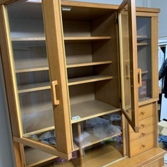 食器棚→予告なく処分しますので、ご興味があればお早目にご連絡ください！の画像