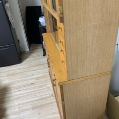 食器棚→予告なく処分しますので、ご興味があればお早目にご連絡ください！の画像