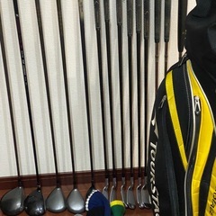 【初心者向け】ゴルフ フルセット メンズ キャディーバック付き14本の画像