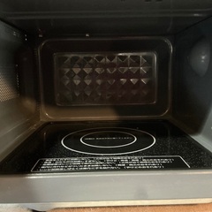 アイリスオオヤマの電子レンジ フラットテーブルの画像