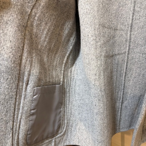 無印良品　MUJI Labo カシミヤ混　スーツ　Lサイズ　ライトグレー