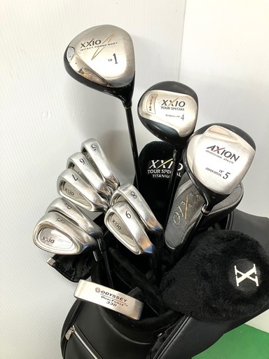 【SOLD OUT】◆DUNLOP XXIO ダンロップ ゼクシオ 他◆ゴルフクラブ セット ＋ 超美品キャディバッグ付き