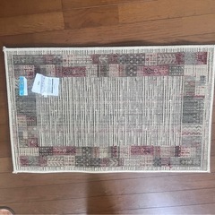 ほぼ未使用　マルチラグ　マット　年中使用可能の画像