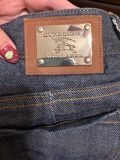 Burberry Blue Label ショートパンツ ダークデニム