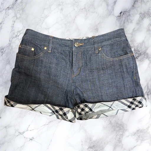 Burberry Blue Label ショートパンツ ダークデニム