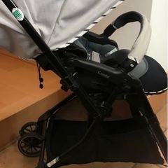 コンビ ホワイトレーベル スゴカルα 4キャス compact エッグショック HS ベビーカー　Combi 星柄の画像