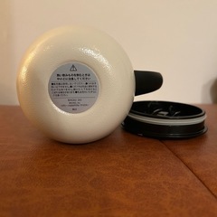 BRUNO ブルーノ ステンレスタンブラー 蓋つき ホワイトの画像