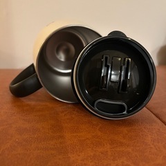 BRUNO ブルーノ ステンレスタンブラー 蓋つき ホワイトの画像