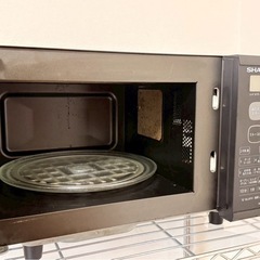 SHARP オーブンレンジ RE-S50B｜2019年購入｜動作確認済みの画像