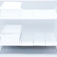 シンク下 収納 伸縮棚 伸縮式 キッチン収納 スリム 整理整頓 アイリスオーヤマの画像