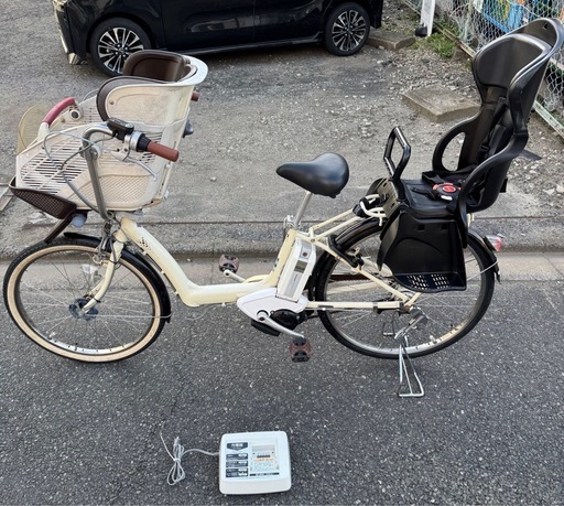 ブリヂストン BRIDGESTONE 電動自転車　2人子ども乗せ 電動アシスト自転車 Angelino assista 内装3段変速 