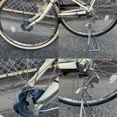 ブリヂストン BRIDGESTONE 電動自転車　2人子ども乗せ 電動アシスト自転車 Angelino assista 内装3段変速 8.4Ahの画像