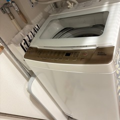 洗濯機　2021年式　ヤマダセレクト　8キロの画像