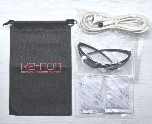 脱毛器 ケノン Ke-non Ver 8.6 マットブラック【ほぼ未使用(残99.98%以上)】