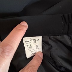 レディース　リクルートスカートウエスト70   　13号の画像