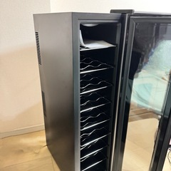 🟥【受付終了】【静音】【動作品】ワインセラー 16本収納 PWC-491P ガラス扉 ペルチェ式 動作確認済の画像
