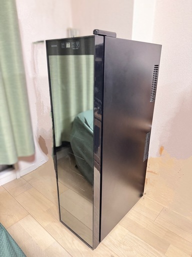 ?【受付終了】【静音】【動作品】ワインセラー 16本収納 PWC-491P ガラス扉 ペルチェ式 動作確認済