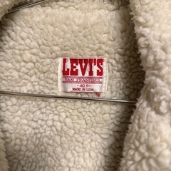 リーバイスUSA製 Gジャン裏ボアデニムジャケットの画像