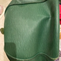 (再投稿) ヴィンテージ Louis Vuitton ルイヴィトン ボストンバッグ エピ グリーン 旅行バッグの画像