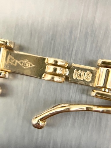 新品未使用　レールチェーンネックレス