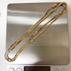 新品未使用　レールチェーンネックレスの画像