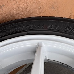 エッセに使用タイヤ・ホイール美品の画像