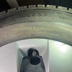 175/70r14 スタッドレスタイヤ bridgestone VRX 34週21年製と純正トヨタホイール4本セットの画像