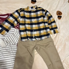 MUJI子供服110/120セット5枚の画像