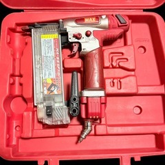 max 高圧スーパーネイラの稼働確認　コンプレッサー