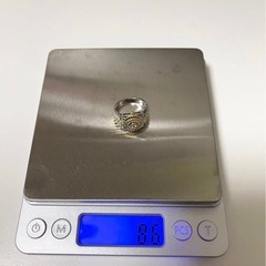 Pt900/K18 ダイヤモンドコンビリング　9.5号　0.28ctの画像