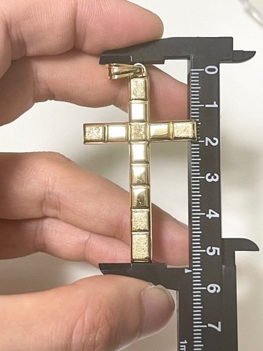 美品　K18 クロストップ