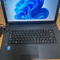 東芝 dynabook Satellite B554/M i5 ssd128GB Win11の画像