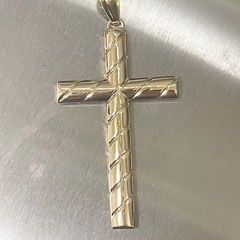 新品未使用　K18　クロストップの画像