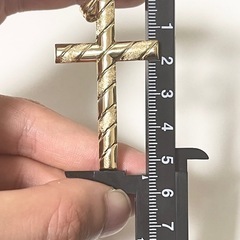 新品未使用　K18　クロストップの画像