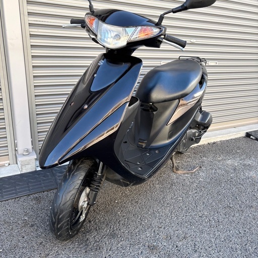 4466.定番人気　アドレスv50 白メーター　バッテリー新品　千葉県柏市　即日配送、自走引き取りも可能