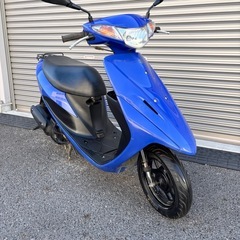 4467.定番人気　アドレスv50 白メーター　バッテリー新品　千葉県柏市、即日配送、自走引き取りも可能の画像