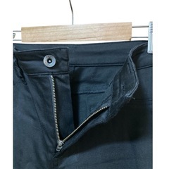 LEPSIM スリムストレートストレッチ スキニーパンツ ブラック Ｍの画像