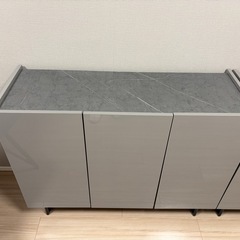【使用1年美品】家具350  Anq キャビネット(幅100cm)の画像