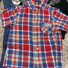 男の子　洋服130 3点セット　FLAKE などの画像