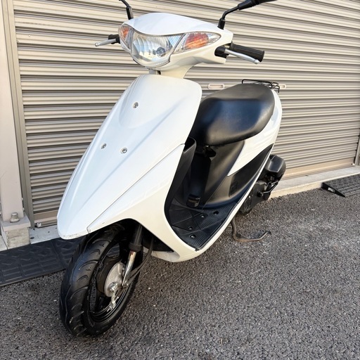 4468.定番人気　アドレスv50 白メーター　バッテリー新品、千葉県柏市　即日配送、自走引き取りも可能