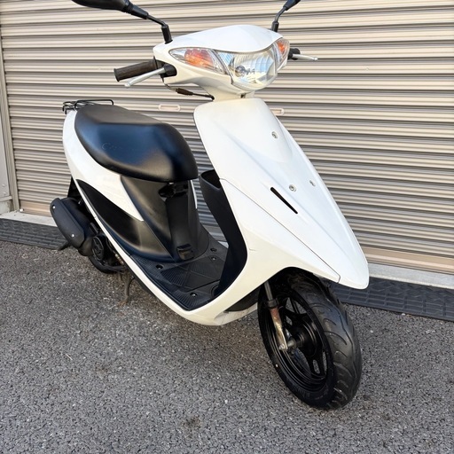 4468.定番人気　アドレスv50 白メーター　バッテリー新品、千葉県柏市　即日配送、自走引き取りも可能