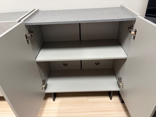 【使用1年美品】家具350 Anq キャビネット　(幅70cm)