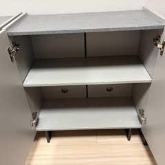 【使用1年美品】家具350 Anq キャビネット　(幅70cm)の画像