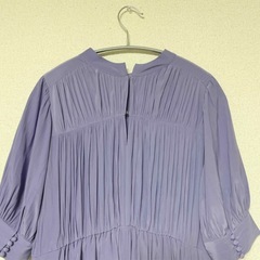 ロングワンピース　ギャザ-　PUBLIC TOKYO パブリックトウキョウの画像