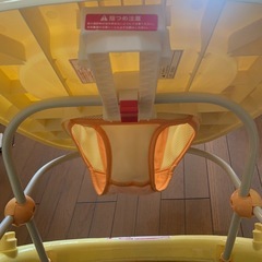 アンパンマン ベビーウォーカー 歩行器 メロディ付き オレンジ イエローの画像