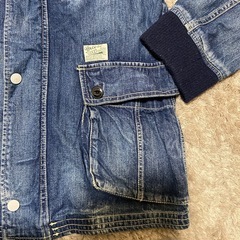 BREEZE ブリーズ　ジーパン生地ジャケット　上着　140の画像