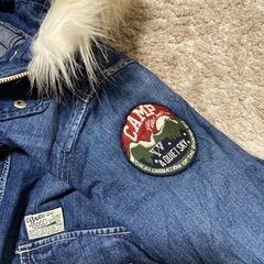 BREEZE ブリーズ　ジーパン生地ジャケット　上着　140の画像